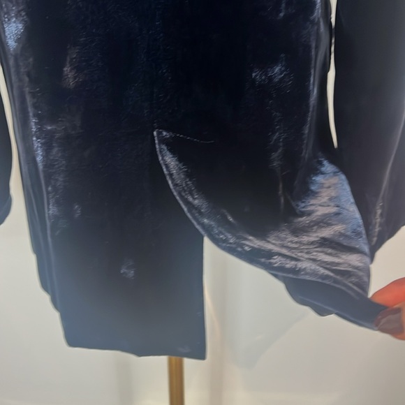 Massimo Blue Silk Jacket - Picture 11 of 17